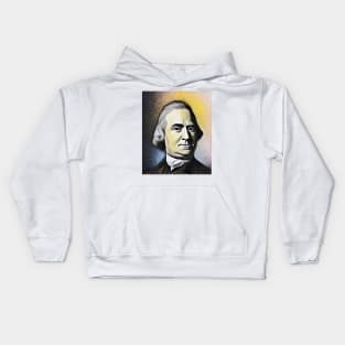 Samuel Adams Portrait | Samuel Adams Artwork 9 Kids Hoodie